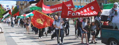 Demonstration i Jönköping
